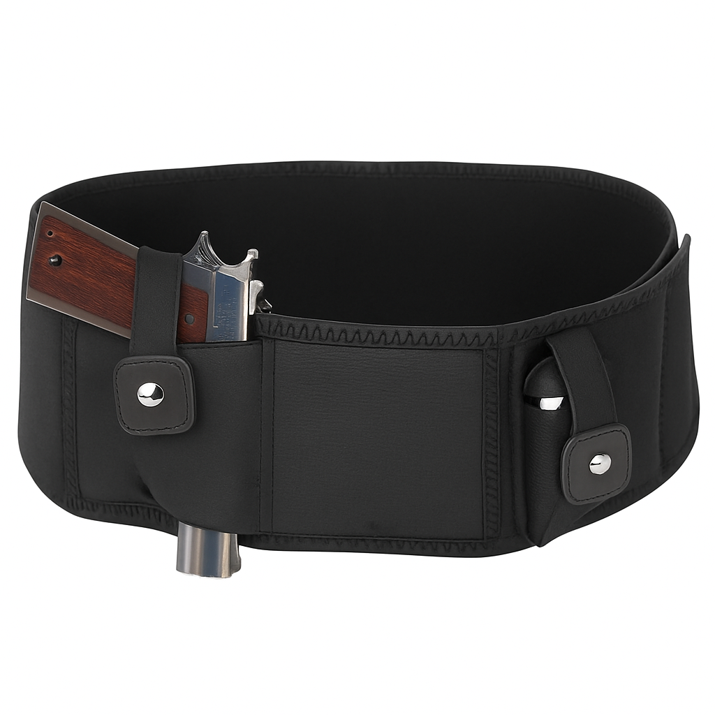 Belly Band Gun Holster Waist Carry Pouch