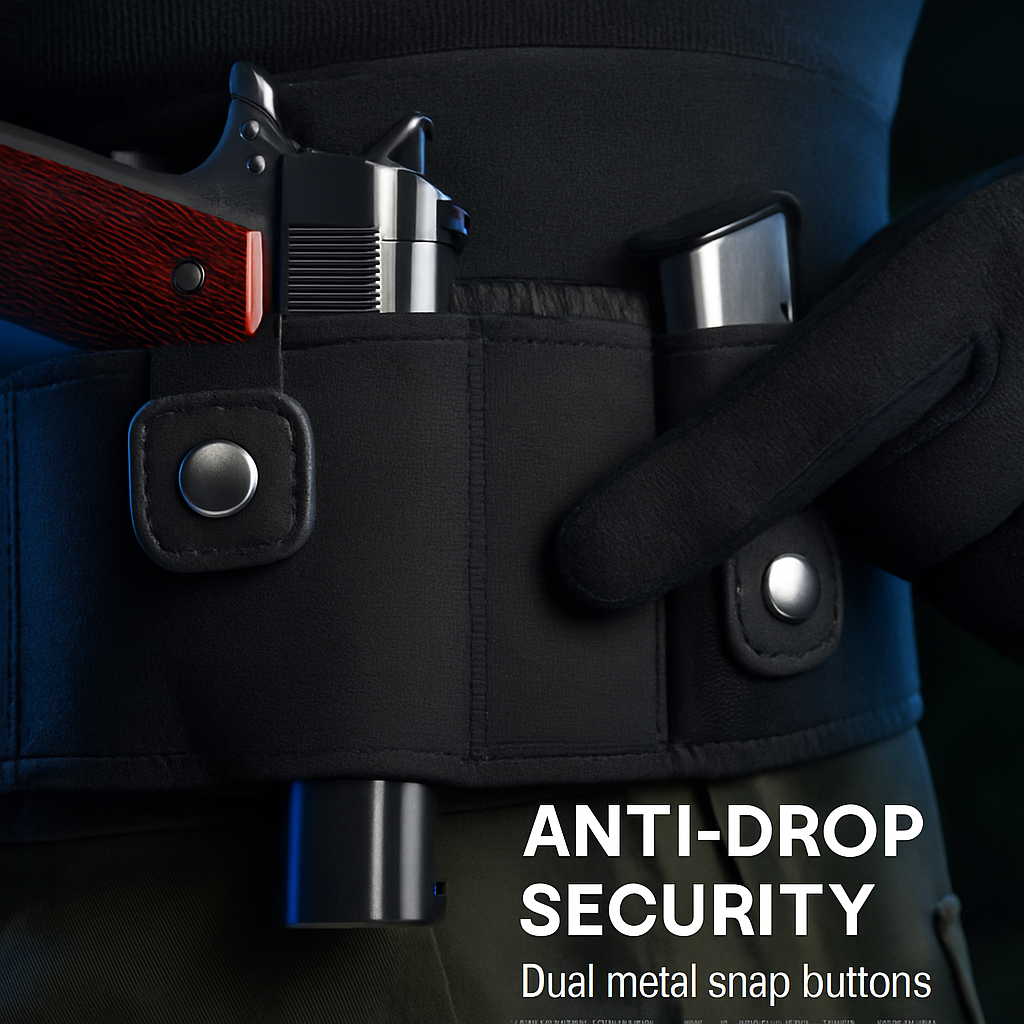 Belly Band Gun Holster Waist Carry Pouch