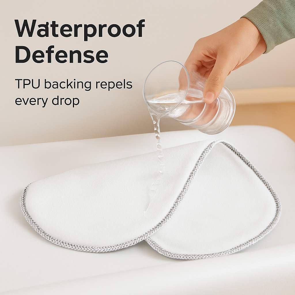 Waterproof Changing Pad Liners - Washable Cotton Surface