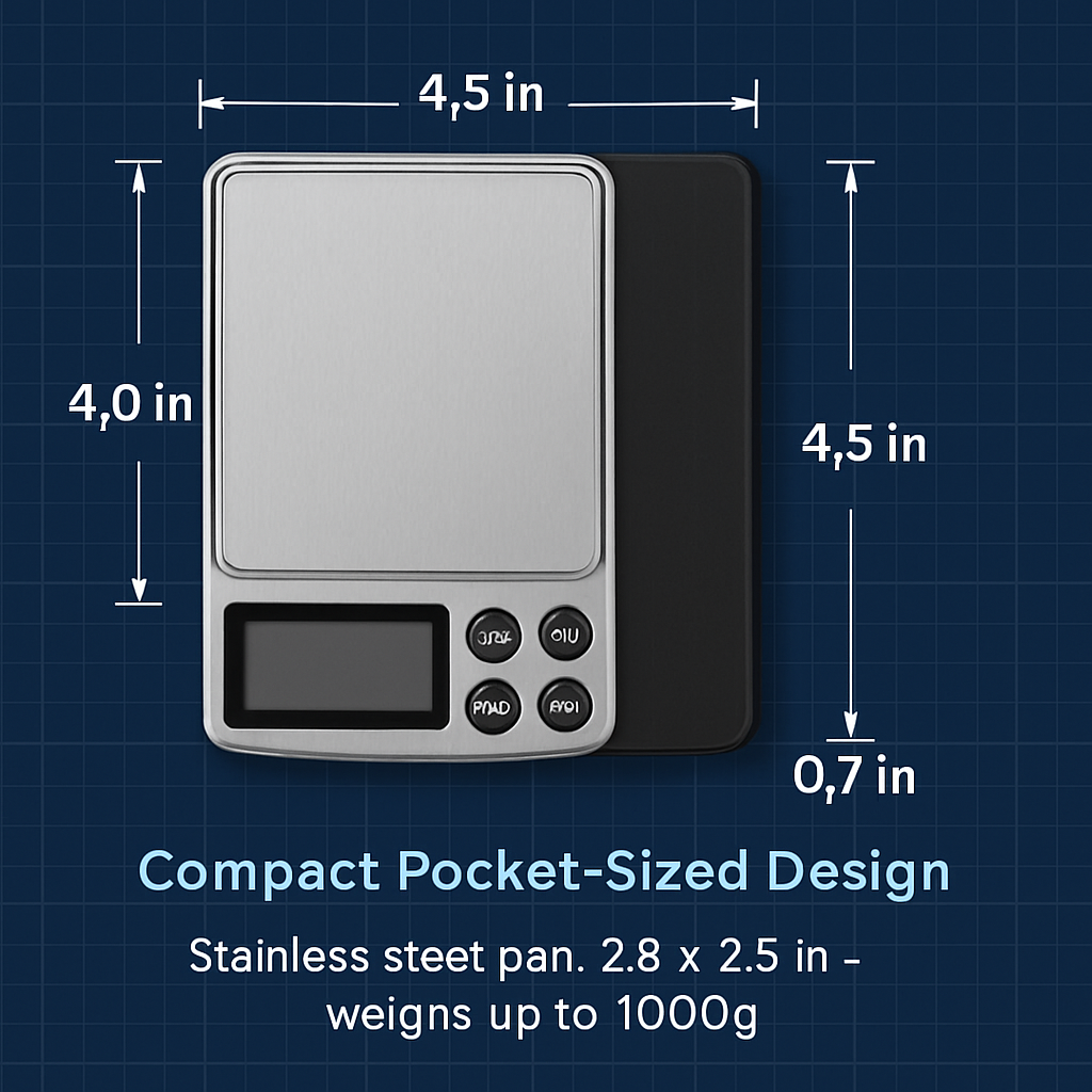 Digital Kitchen Scale for Accurate Home Weighing