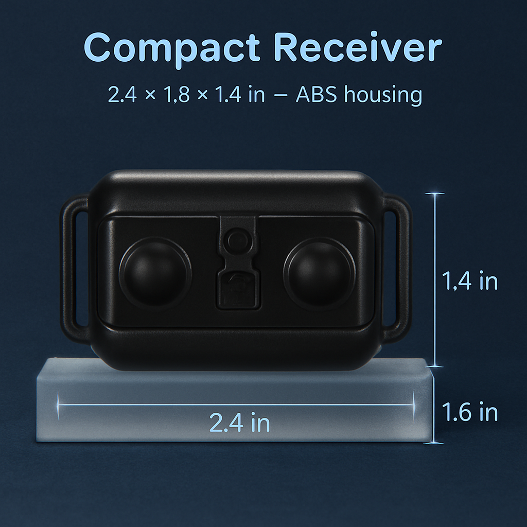 Dog Training Collar Receiver for Remote Training