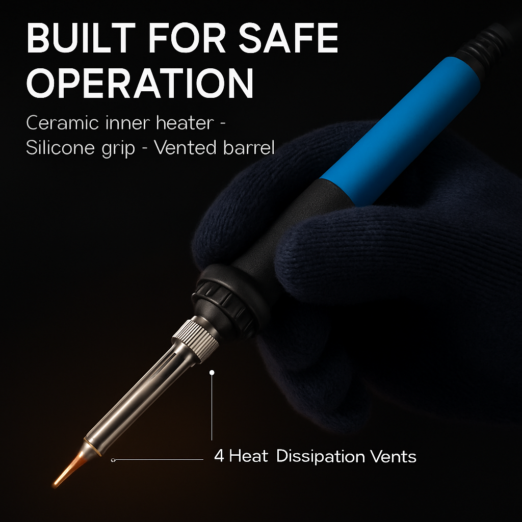 Soldering Iron with Adjustable Temperature