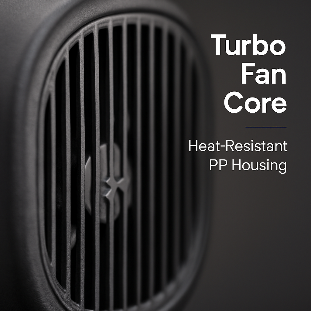 Compact Space Heater for Small Rooms and Home Office