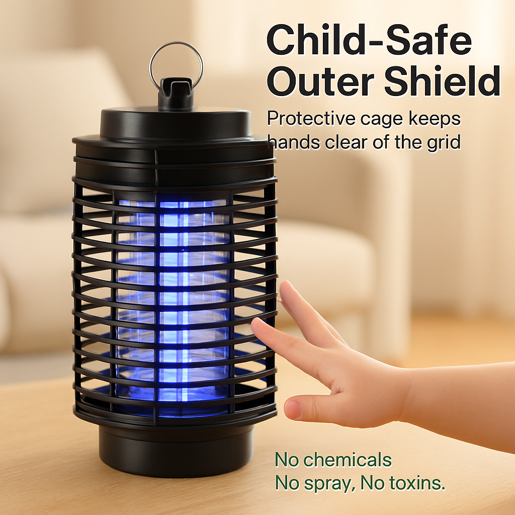Bug Zapper UV Light Insect Killer for Home & Kitchen
