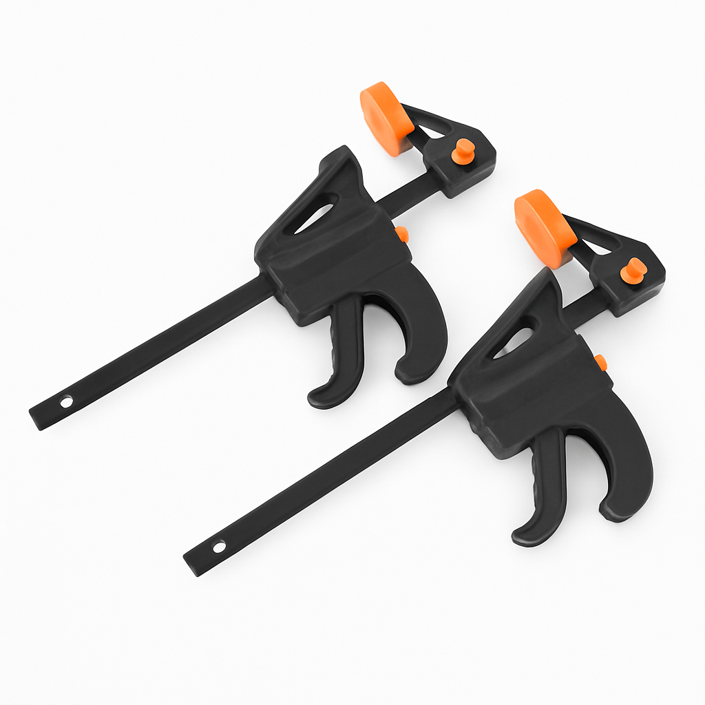 F Clamp Grip Set for Woodworking - Quick Release Clamps