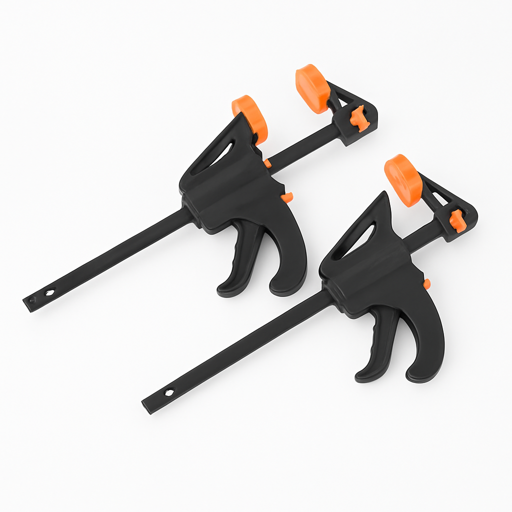 F Clamp Grip Set for Woodworking - Quick Release Clamps