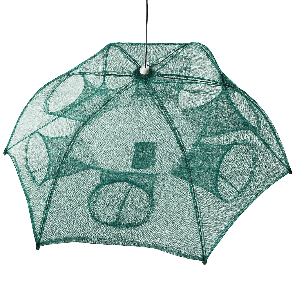 Fishing Trap Net Foldable Bait Trap for Shrimp & Crabs