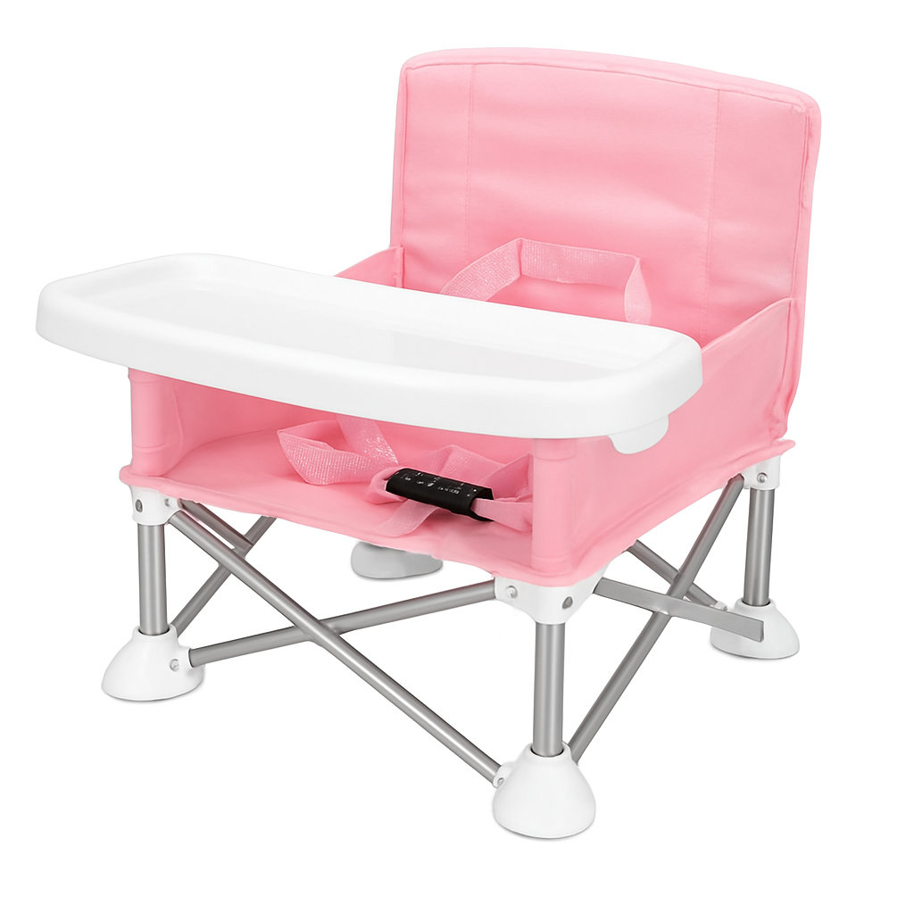 Travel Booster Seat with Detachable Tray for Baby