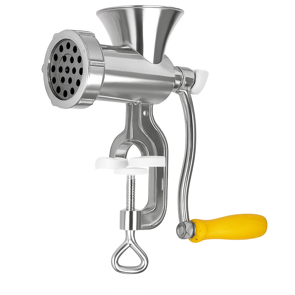 Manual Meat Grinder - Hand Operated Mincer for Home Use