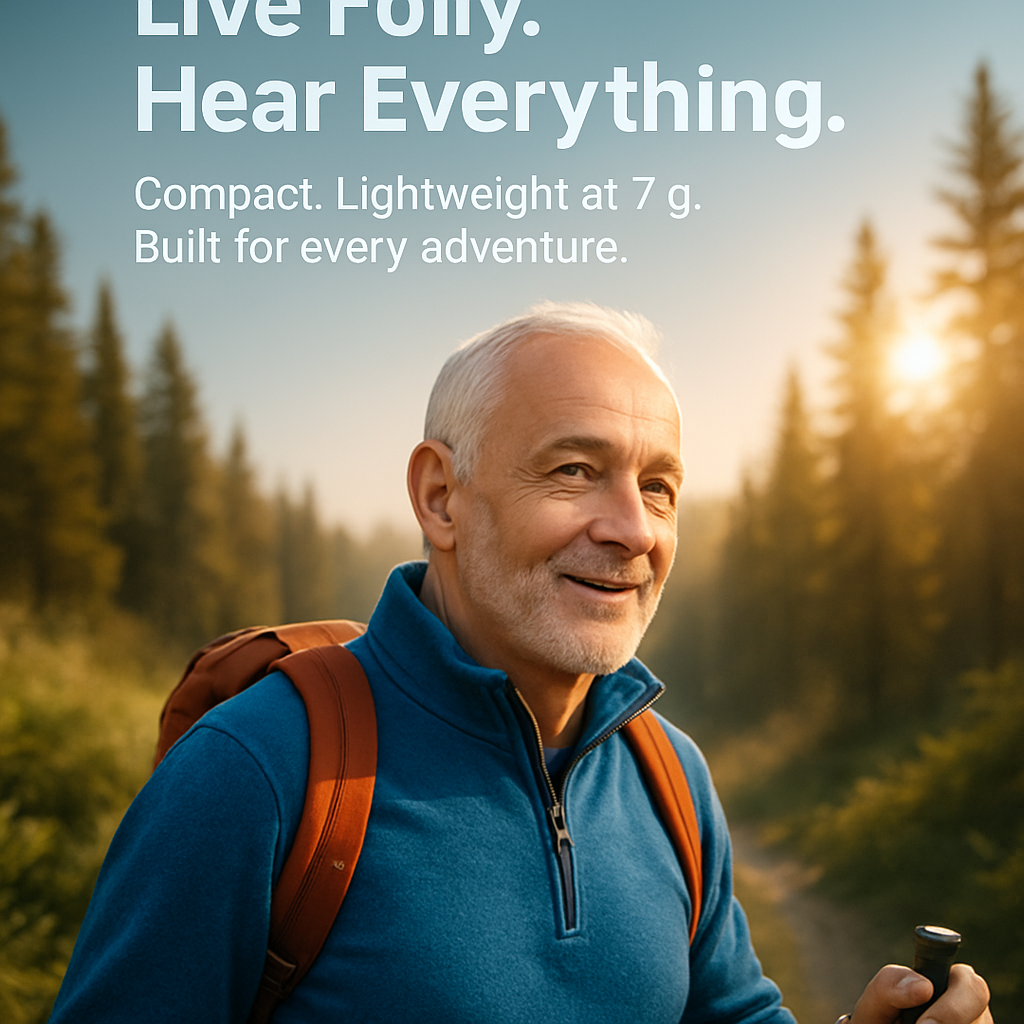Digital Ear Hearing Aid Kit - Clear, Everyday Use