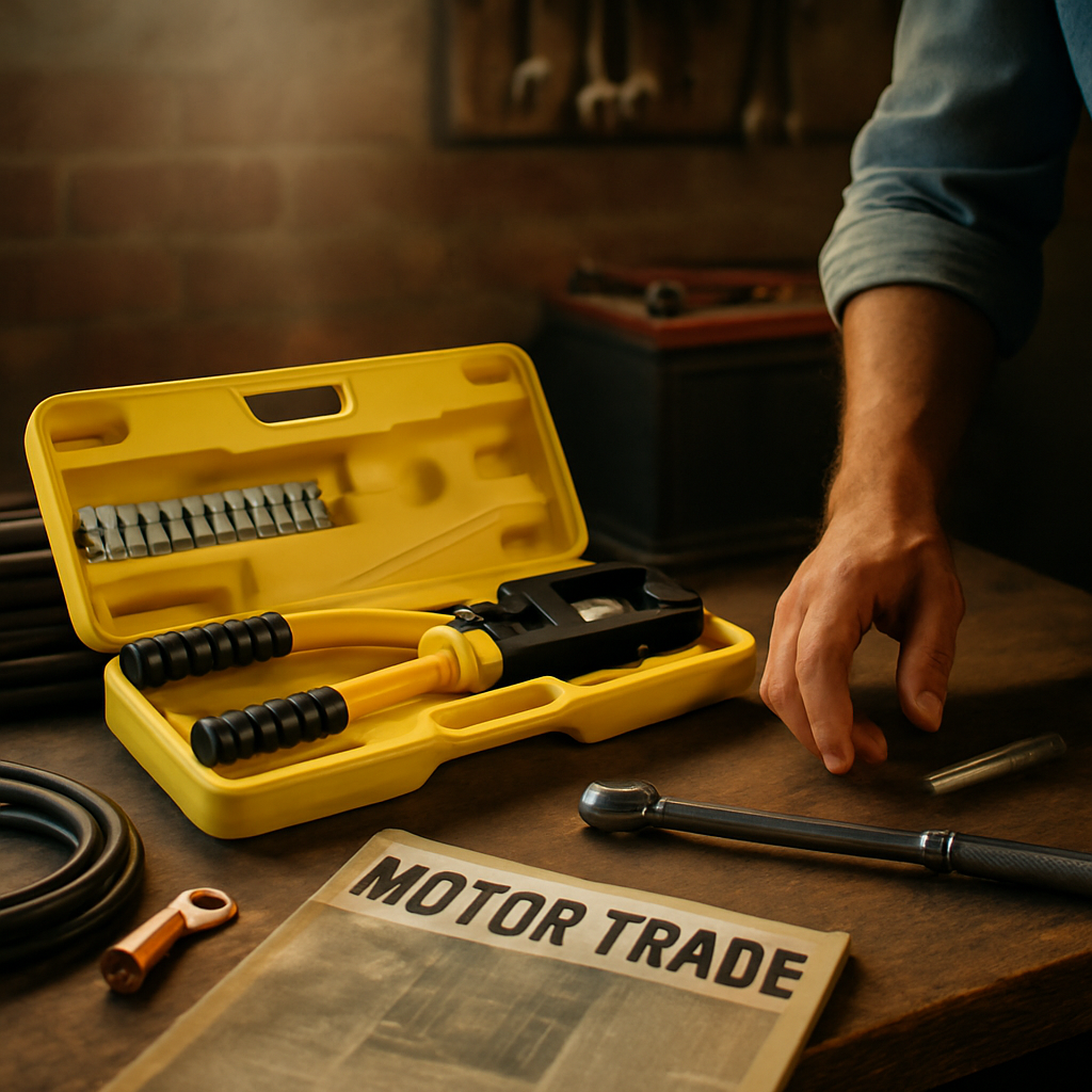 Hydraulic Wire Crimper for Terminals and Cable Lugs