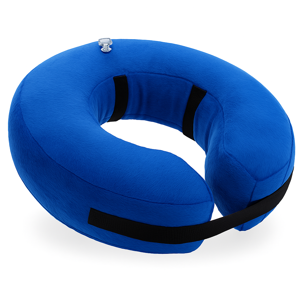 Inflatable Pet Collar for Wounds, Adjustable Comfort