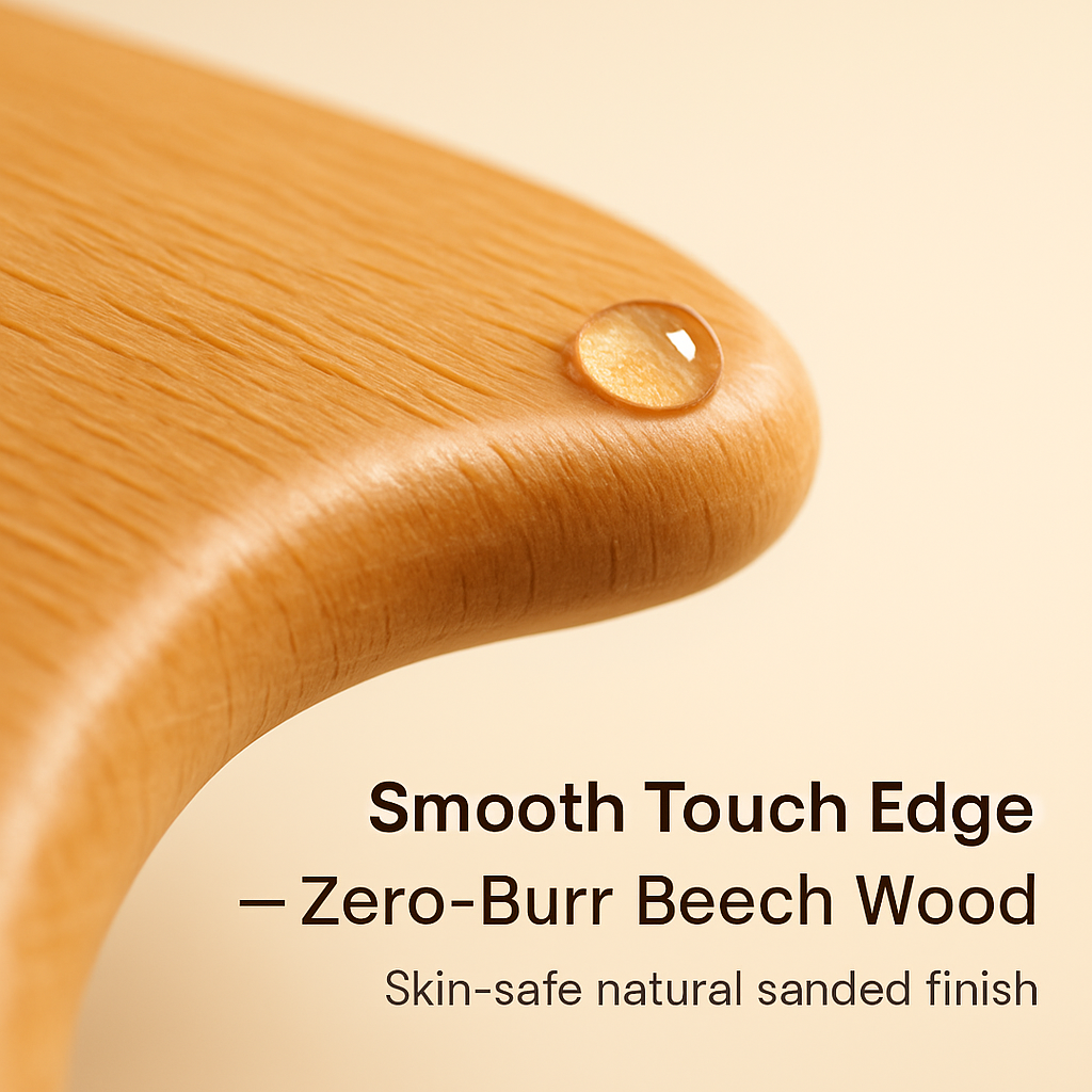 Wood Therapy Massage Tool for Lymphatic Drainage Paddle
