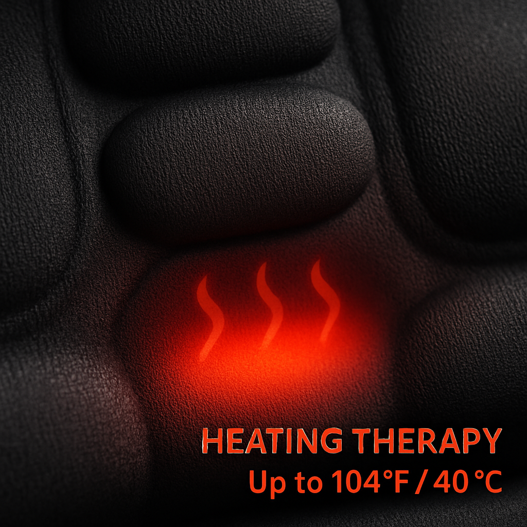 Back Massager Cushion with Heating for Car and Home