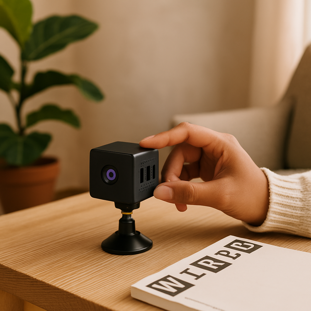 Mini Security Camera with WiFi for Home Monitoring