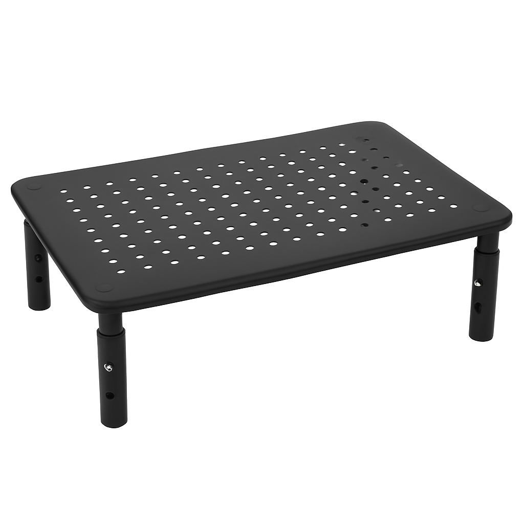Monitor Stand Riser - 3 Height Adjustable Desk Organizer