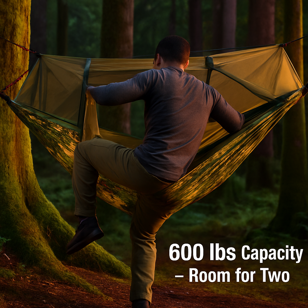 Hammock with Mosquito Net for Camping and Travel