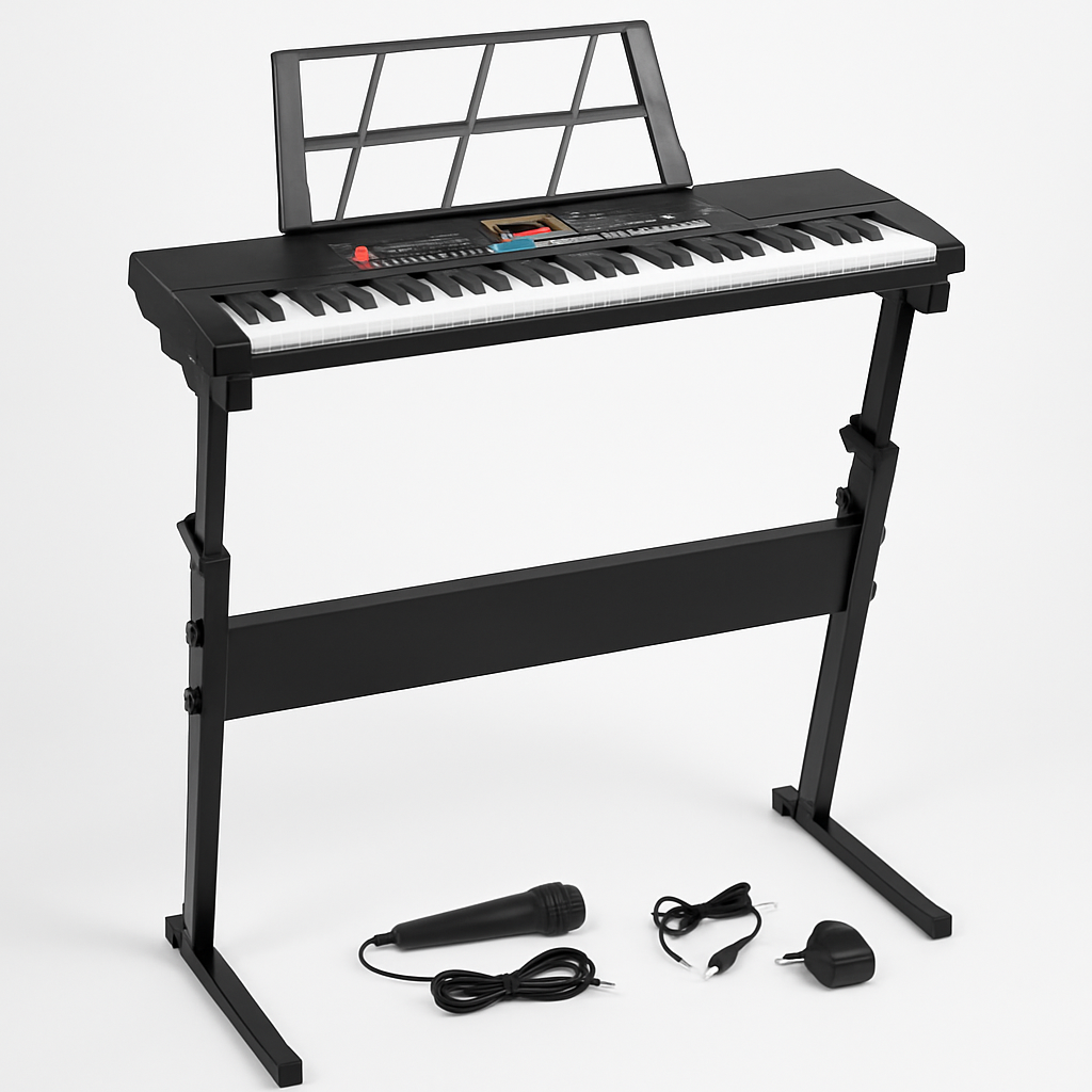 61 Keys Digital Music Keyboard with Stand