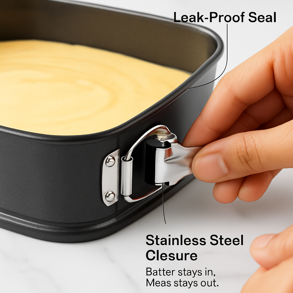 Springform Cake Pan Set for Versatile Baking