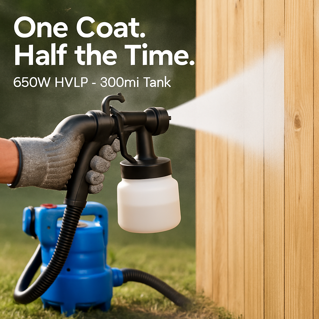 Paint Sprayer for Wood and Furniture Finishes