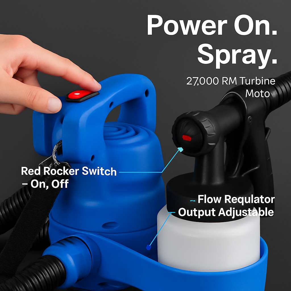 Paint Sprayer for Wood and Furniture Finishes