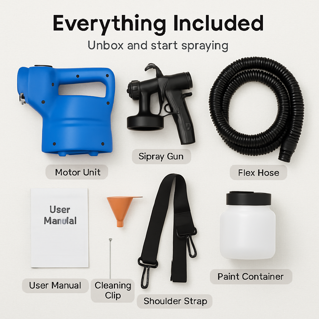 Paint Sprayer for Wood and Furniture Finishes