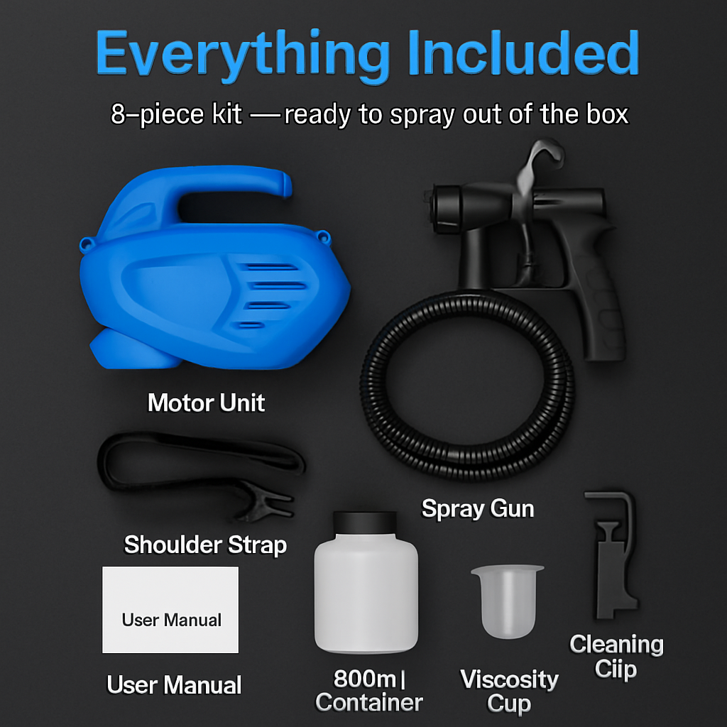 Paint Sprayer for Even Coats at Home Projects