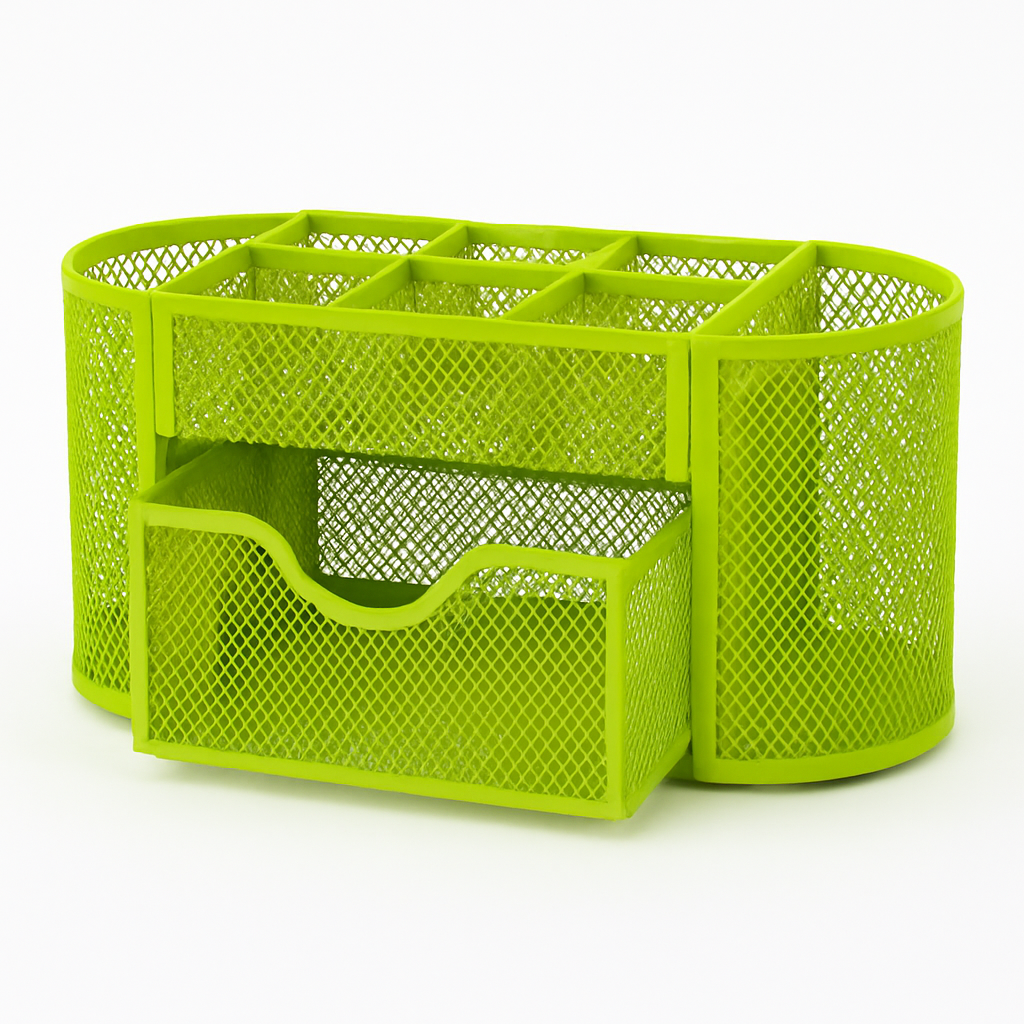 Metal Mesh Pencil Holder Desk Organizer for Home Office