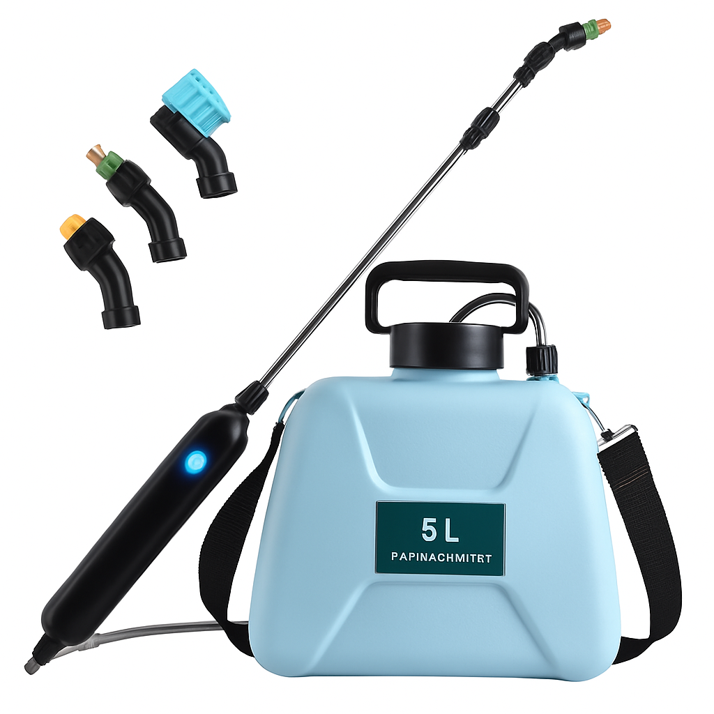 Electric Plant Sprayer with Telescopic Rod, Rechargeable