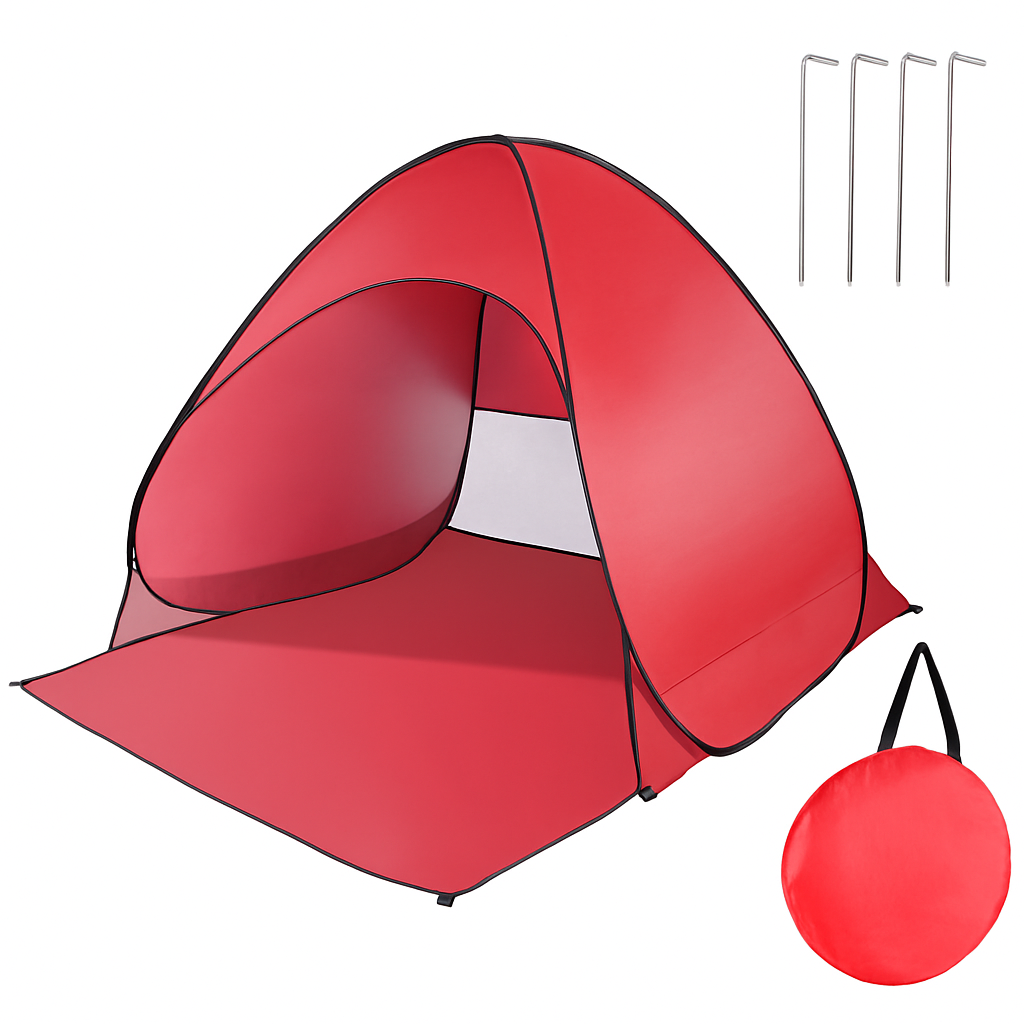 Pop Up Beach Tent UV Shelter for 2-3 with Net Window