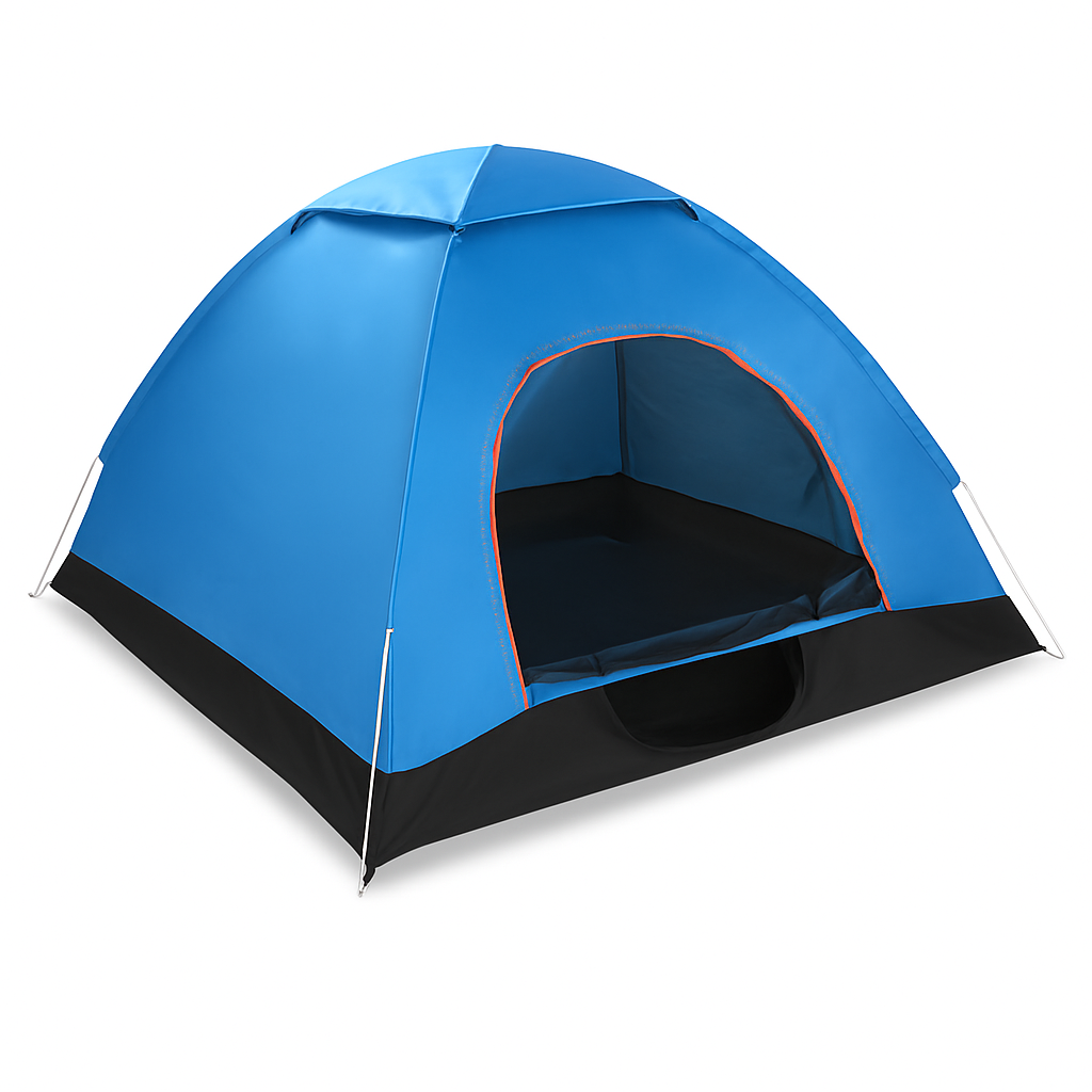 Camping Pop Up Tent for 3-4 People - Quick Setup, All-Season