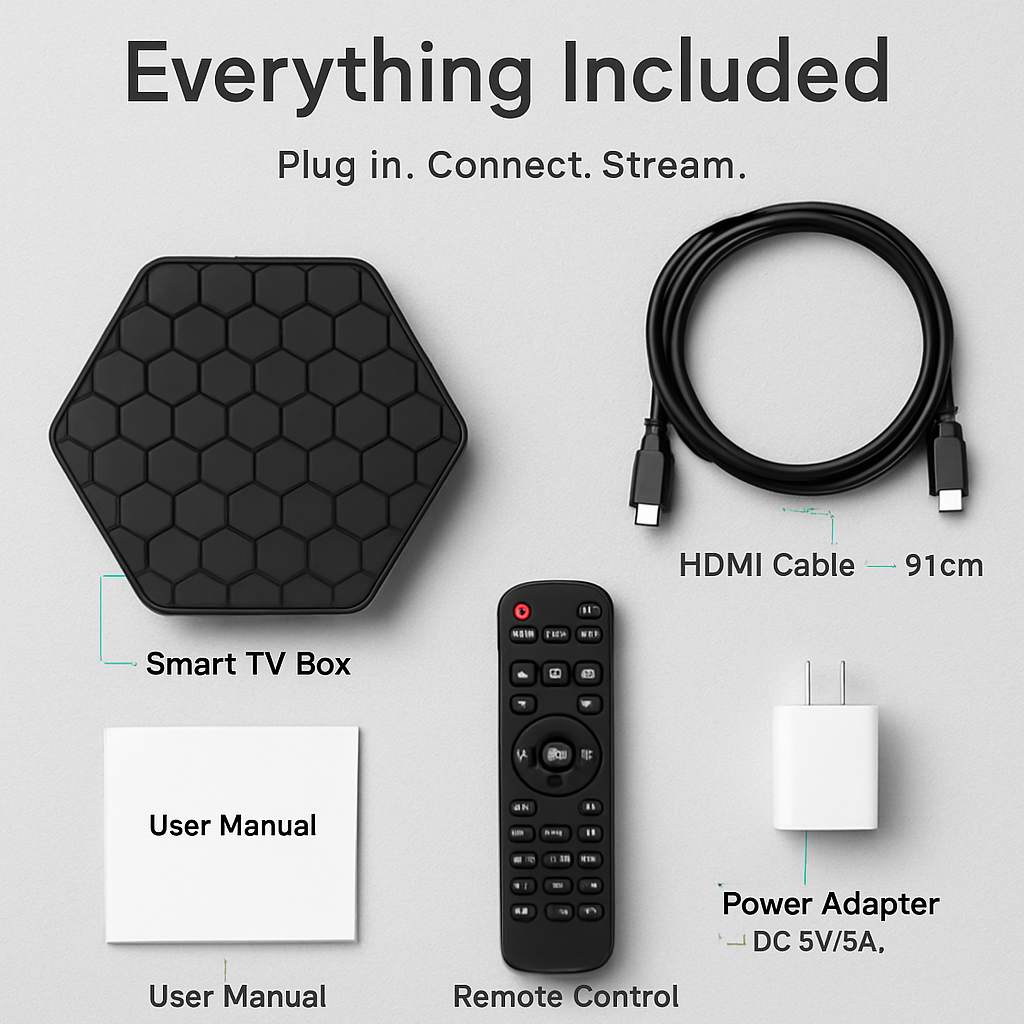 TV Box Android 7.1 Smart Streaming Media Player