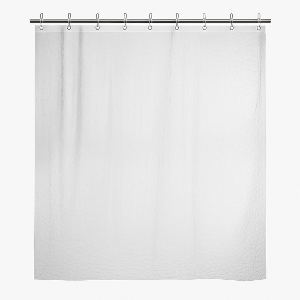 Shower Curtain: Quick-Dry, Mildew-Resistant