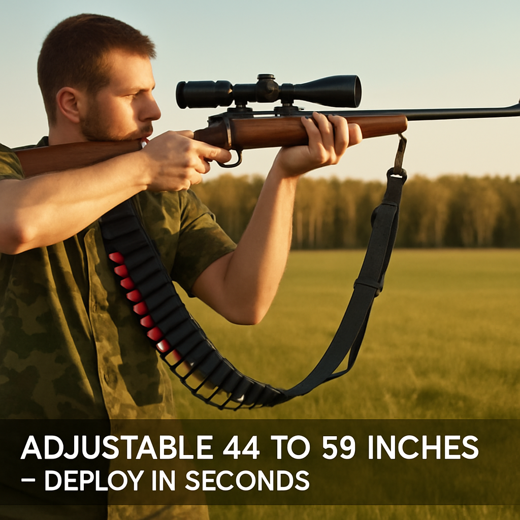 Tactical Shotgun Sling - Adjustable Shoulder Strap