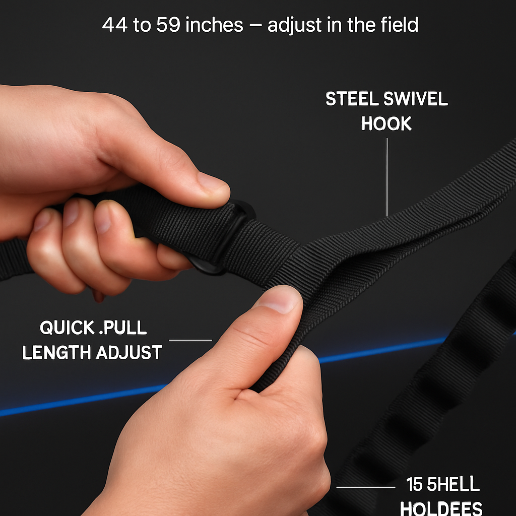Tactical Shotgun Sling - Adjustable Shoulder Strap