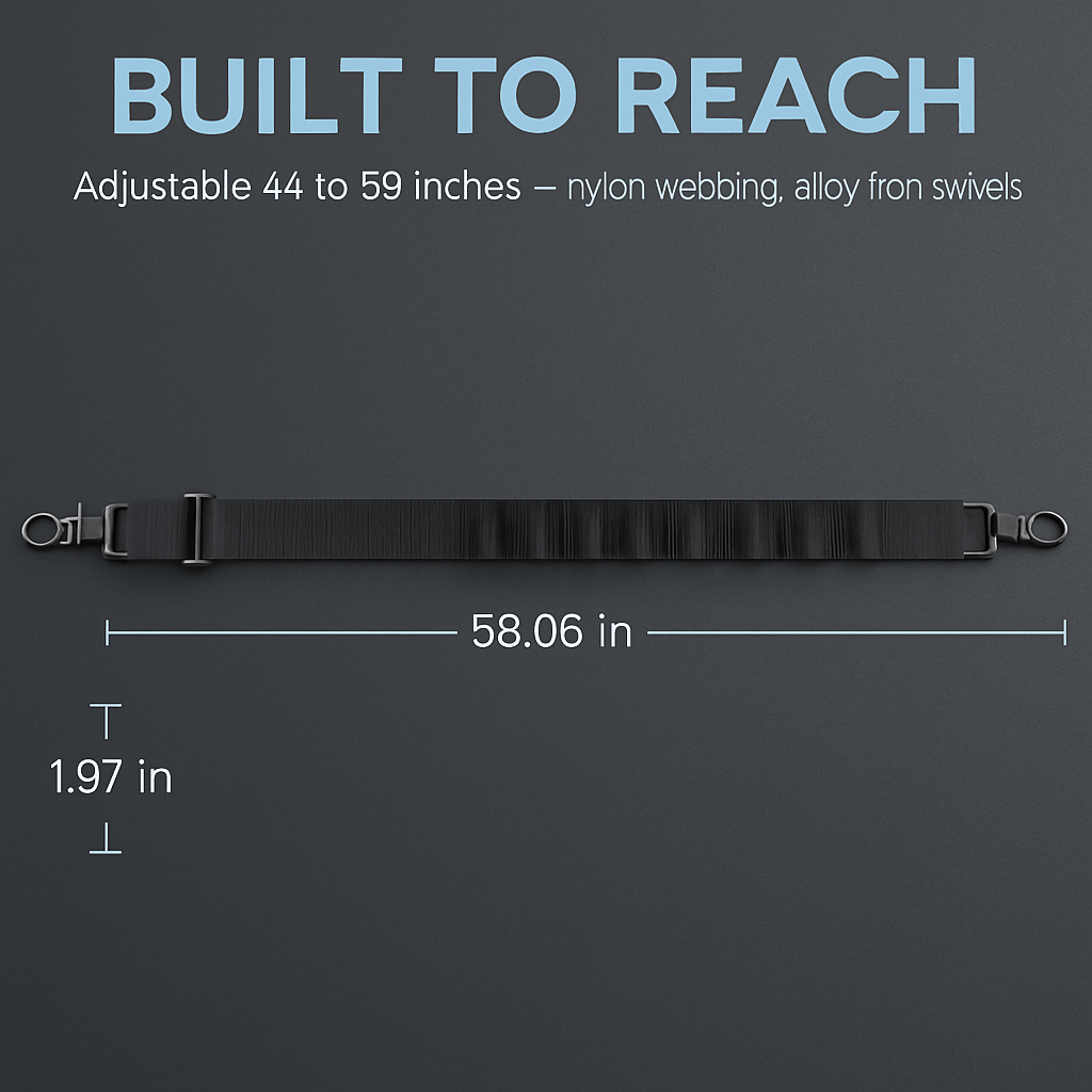 Tactical Shotgun Sling - Adjustable Shoulder Strap