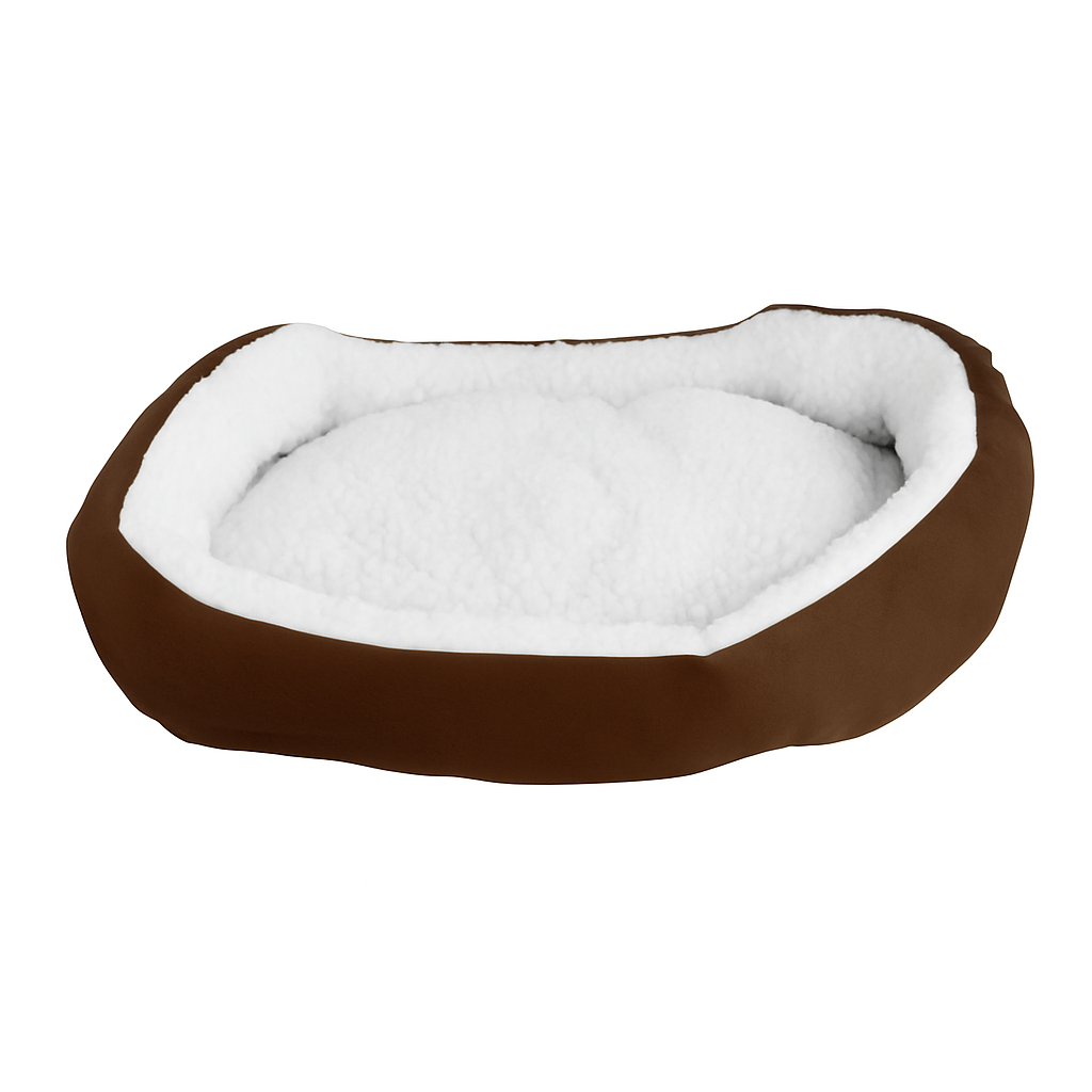 Pet Dog Bed: Soft Fleece Nest for Small Dogs