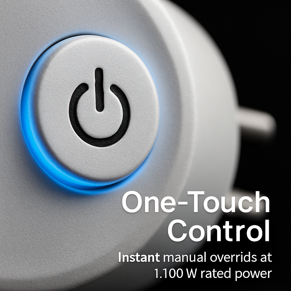 WiFi Smart Plug Outlet with Remote Control