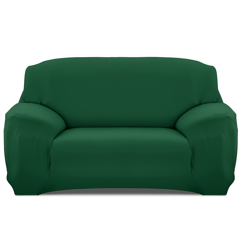Printed Stretch Sofa Cover for 1-Seater - Slim Fit