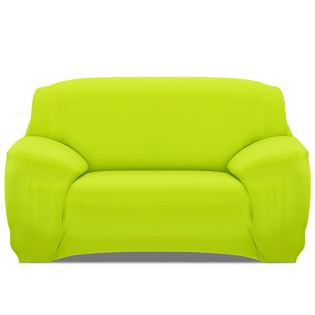 Printed Stretch Sofa Cover for 1-Seater - Slim Fit