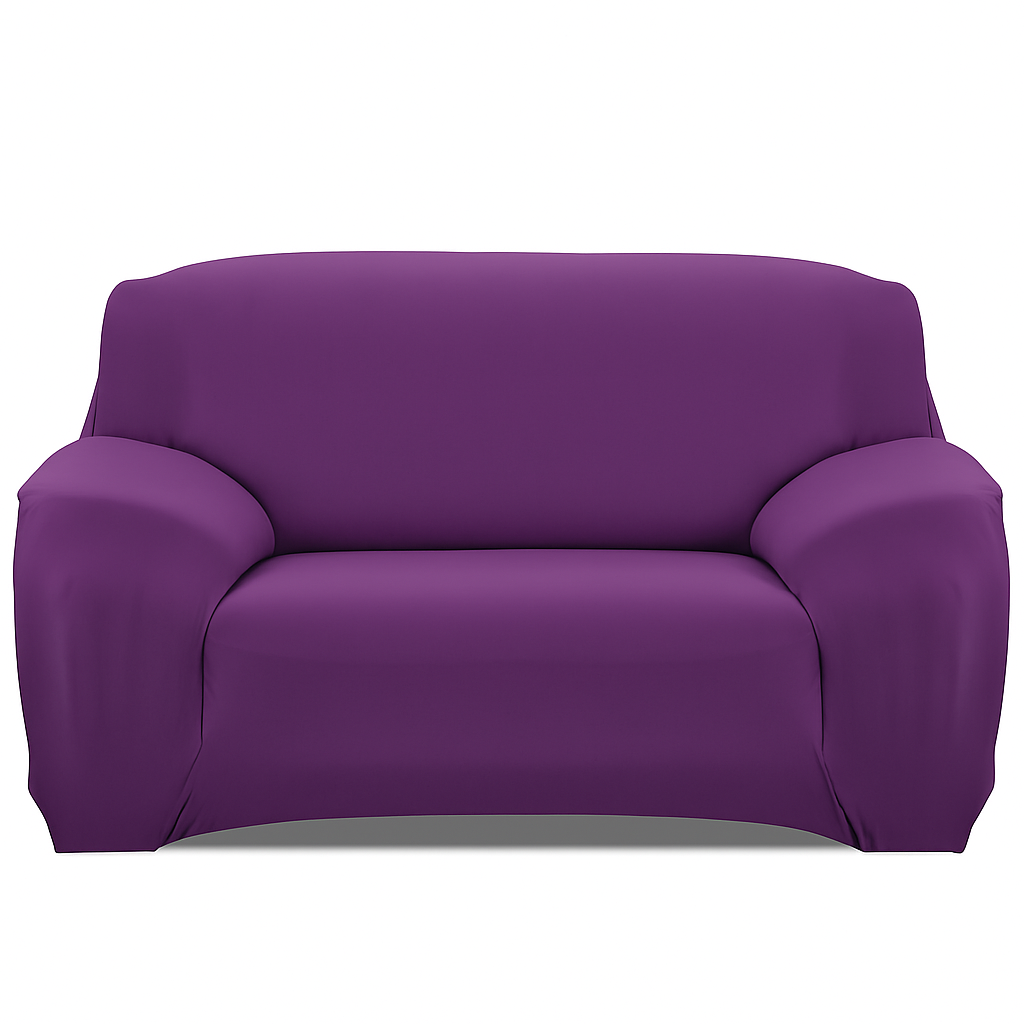 Printed Stretch Sofa Cover for 1-Seater - Slim Fit