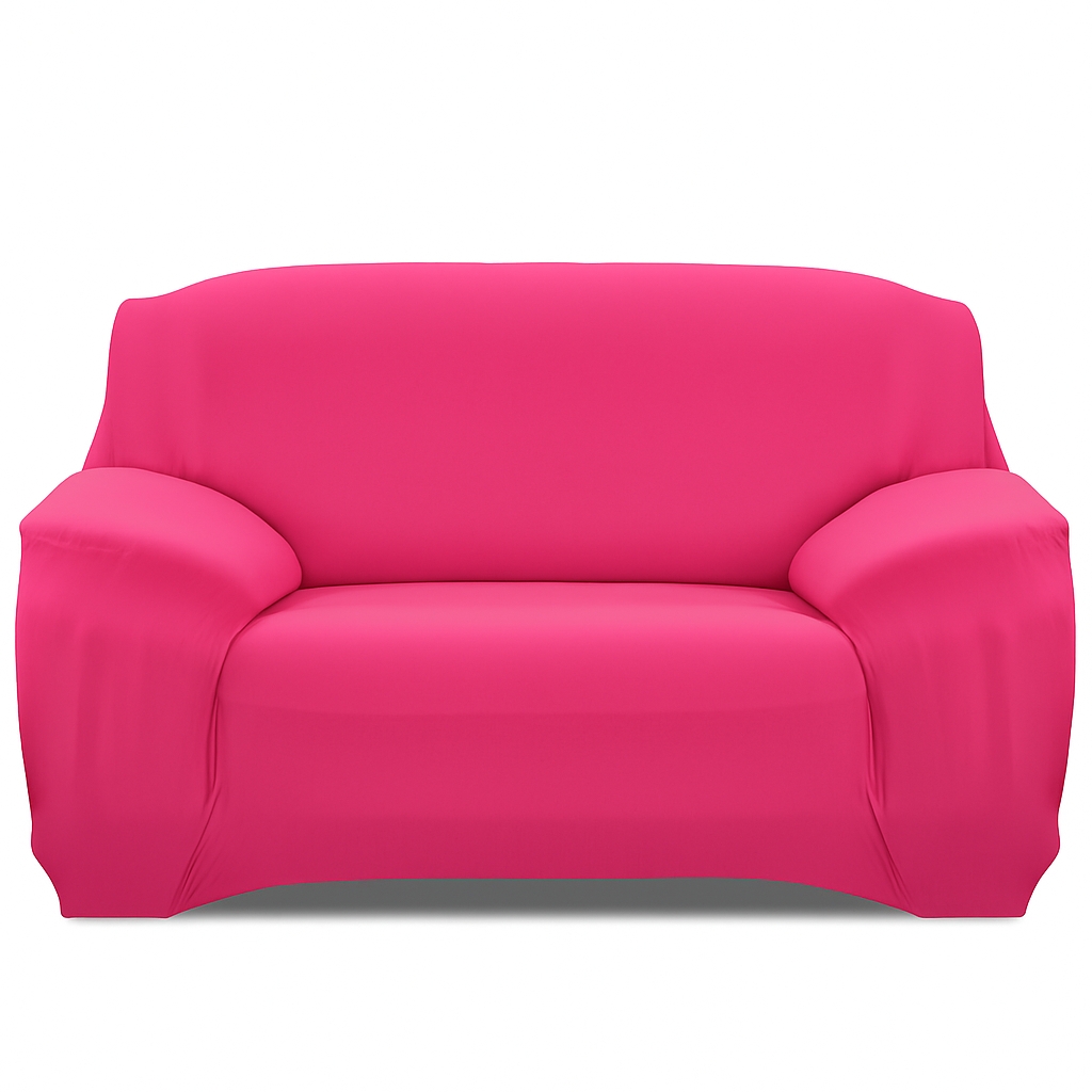 Printed Stretch Sofa Cover for 1-Seater - Slim Fit
