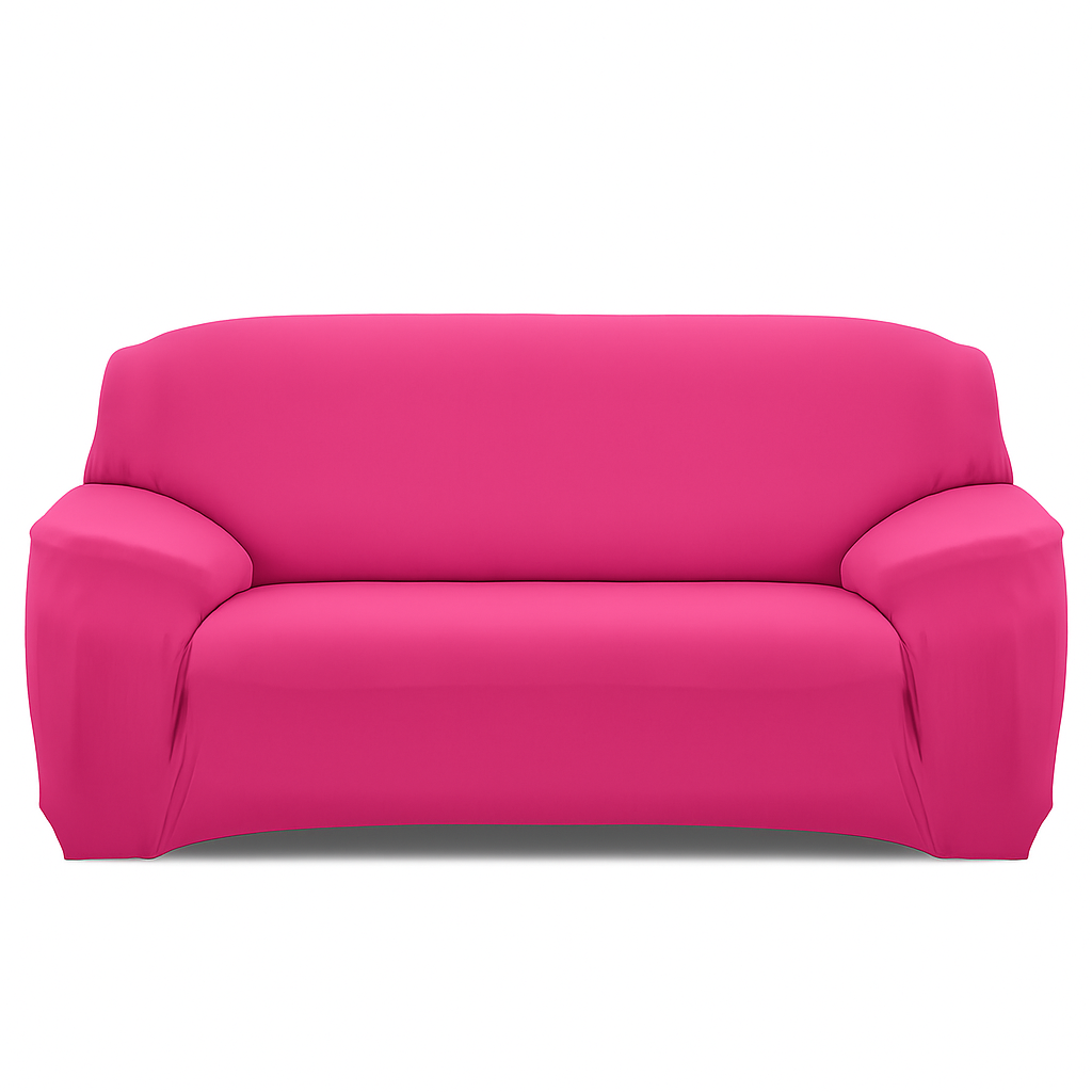 Printed Stretch Sofa Cover for 1-Seater - Slim Fit