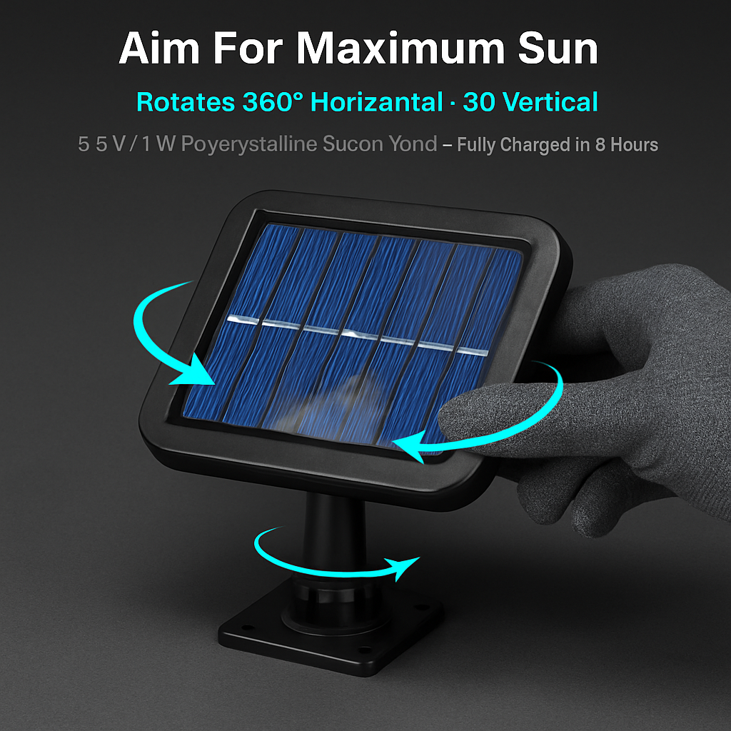 Solar Powered Motion Sensor Wall Light for Outdoor Use