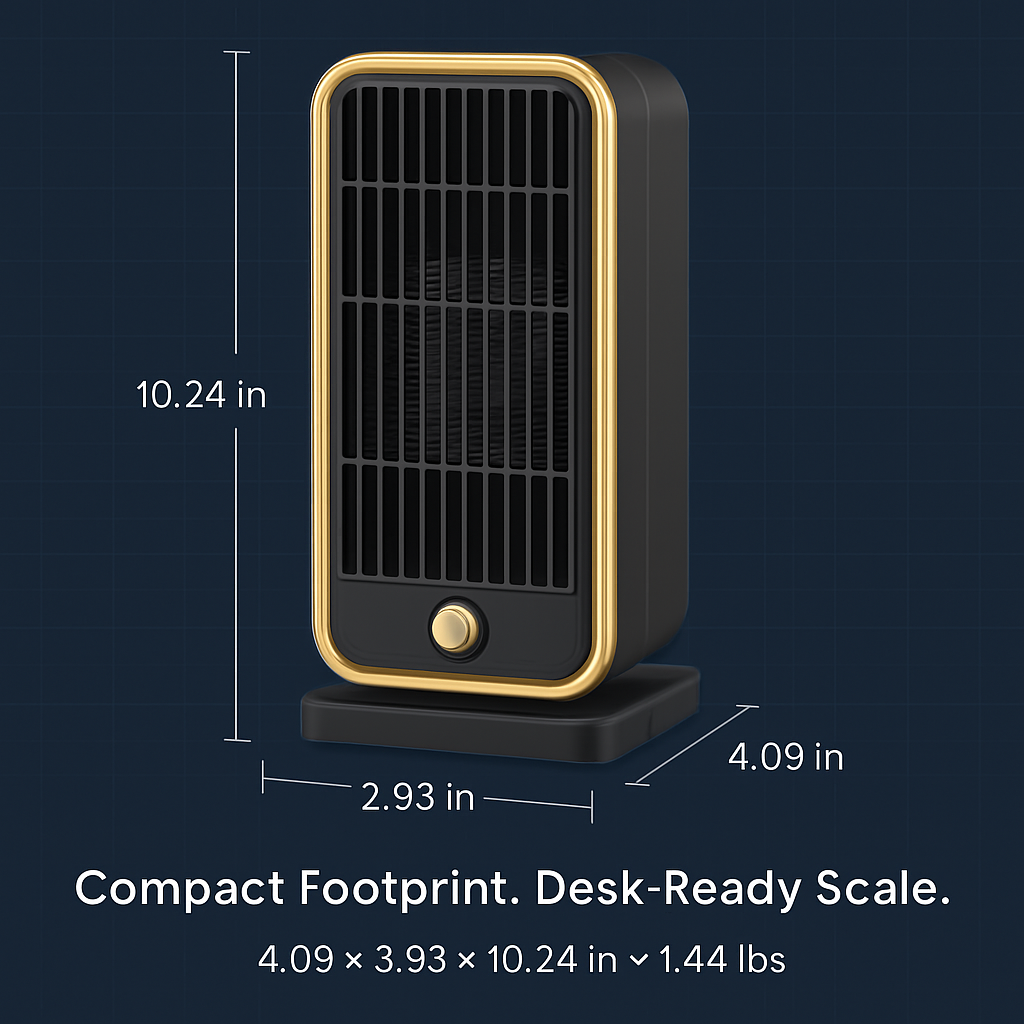 Ceramic Space Heater for Fast, Even Warmth in Any Room