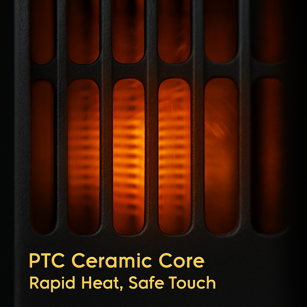 Ceramic Space Heater for Fast, Even Warmth in Any Room