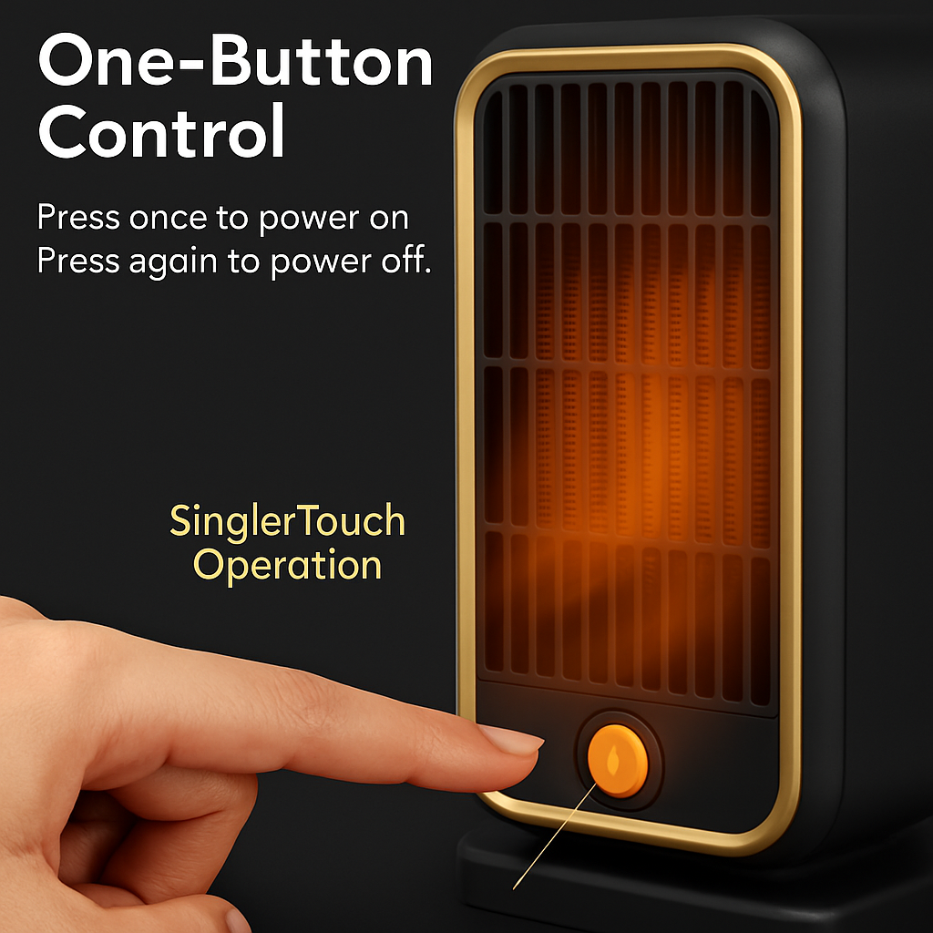 Ceramic Space Heater for Fast, Even Warmth in Any Room