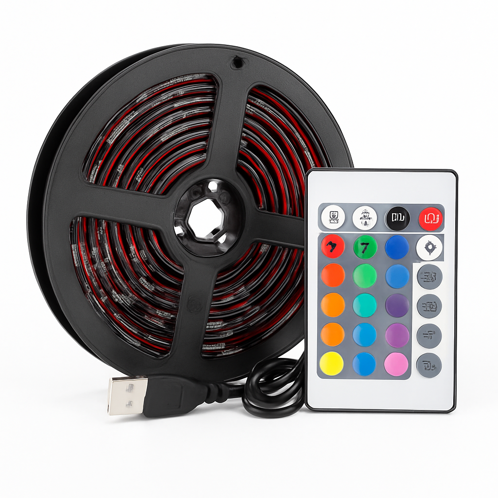 TV LED Backlight Strip RGB USB Monitor Lighting