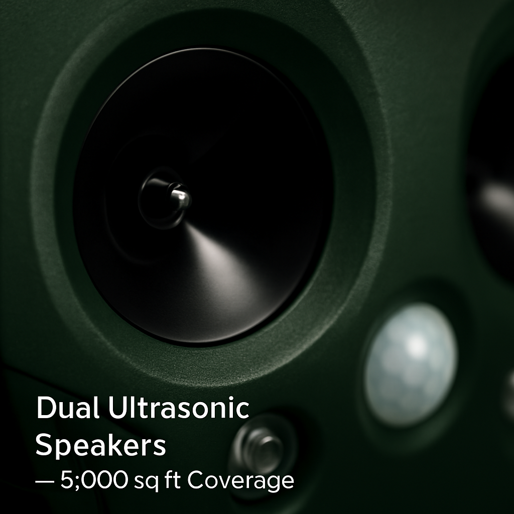 Ultrasonic Animal Repeller for Yard Deterrence