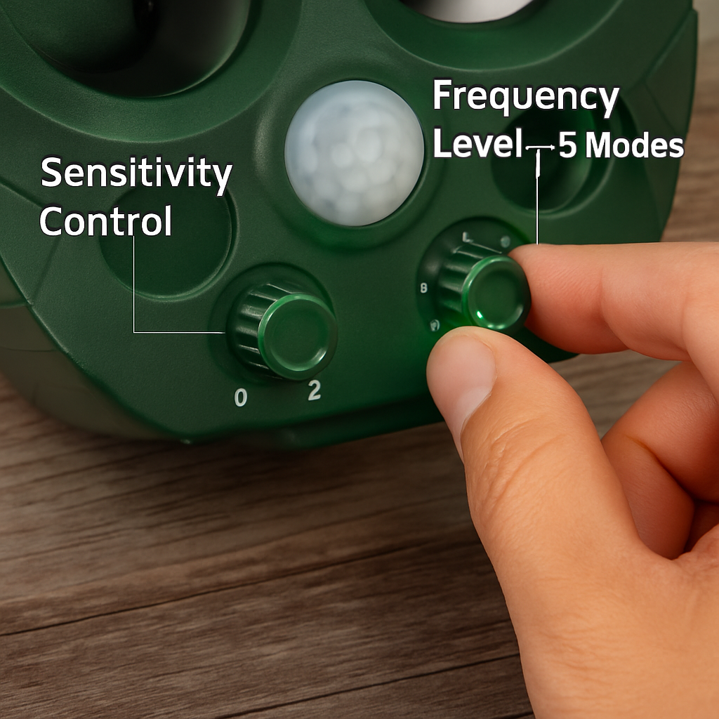 Ultrasonic Animal Repeller for Yard Deterrence